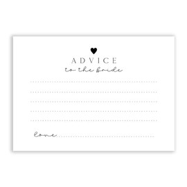 The Little Party Company Advice to the Bride Cards A6, 15 Pack