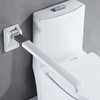 lesolar Foldable Toilet Grab Bar,Foldable Drop Down Toilet Rails with