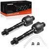 A-Premium 2 x Front Inner Tie Rod Ends, Compatible with
