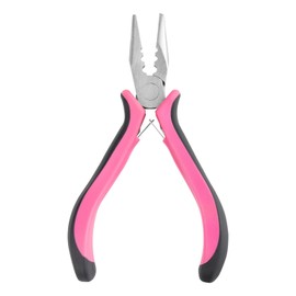 Hair Extension Pliers, Anti Slip Handles Hair Extension Pliers Professional Hair Extensions Tool, Mini Hair Extension Tool Professional Hair Extensions Tool for Females Hair and Removal Tool