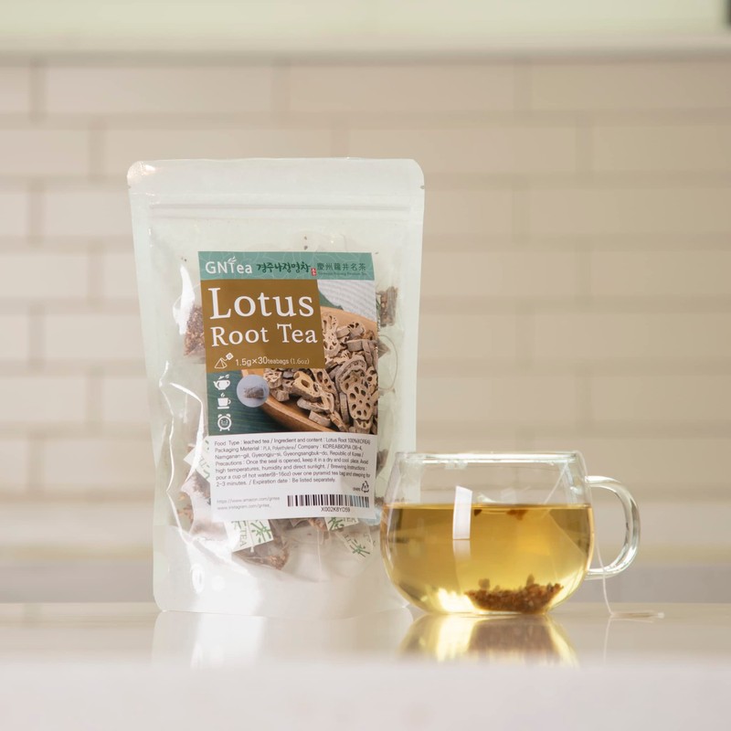 [GNTea] Vegan Lotus Root tea 30 teabags (pack of 1)