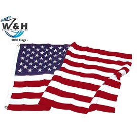 1000 Flags Unique 5'x3' USA Flag, United States of America National Flag for Independence Day Festivals Flag, Pack of 1