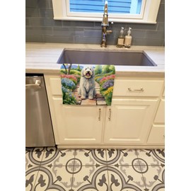 Komondor Spring Path Kitchen Towel