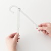 MUJI 82107203 Portable Aluminum Folding Hanger, When in Use: Width