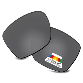 Bwake Replacement Lenses for Arnette Witch Doctor AN4177 Sunglasses - Dark Black POLARIZED