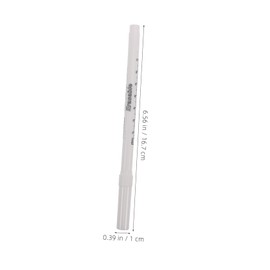 Baluue 5set Eyebrow Tattoo Marker Pen with Ruler for Precise Microblading and Eyebrow Mapping for and Makeup Enthusiasts