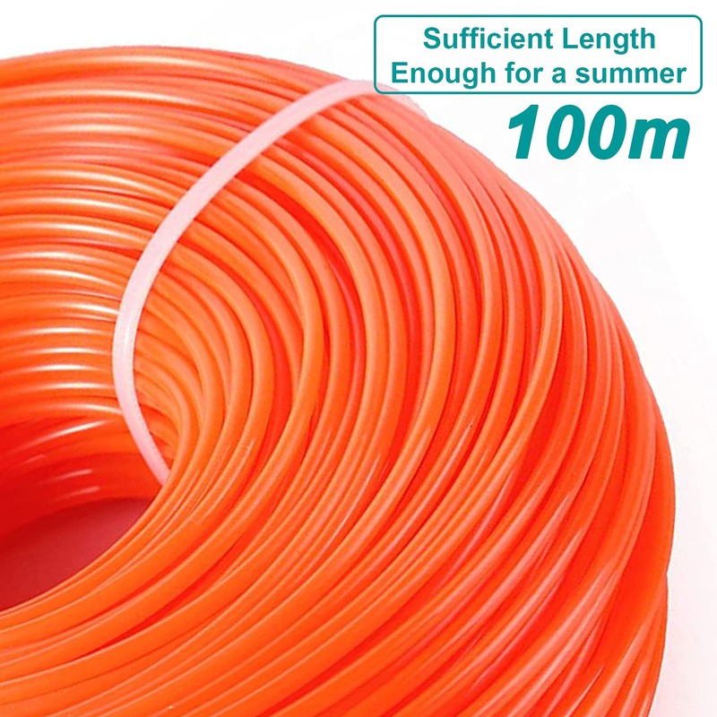 Zeqeey Heavy Duty Trimmer Line, Universal Nylon Grass Strimmer Line