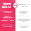 Hemeboost 11.6mg (232mg Heme Iron Pills), High Potency Iron Supplement