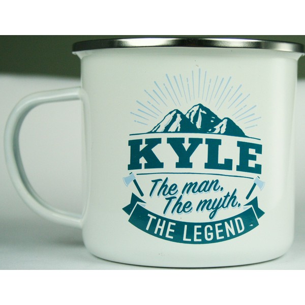 Top Guy Mugs Kyle Coffee Mugs, Large, Multicolor
