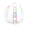 Redragon Raton Gaming M607W - Griffin Blanco, RGB Personalizable, 7