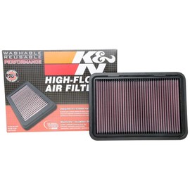 K&N Filtro de Aire de Motor Reutilizable y Lavable, para Suzuki Swift V 2017-2020, 33-3130