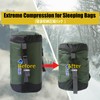 Azarxis Compression Sack for Sleeping Bag (Dark Green, XL)