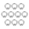 MECCANIXITY M5 Lifting Eye Nut, 304 Stainless Steel Ring Shape