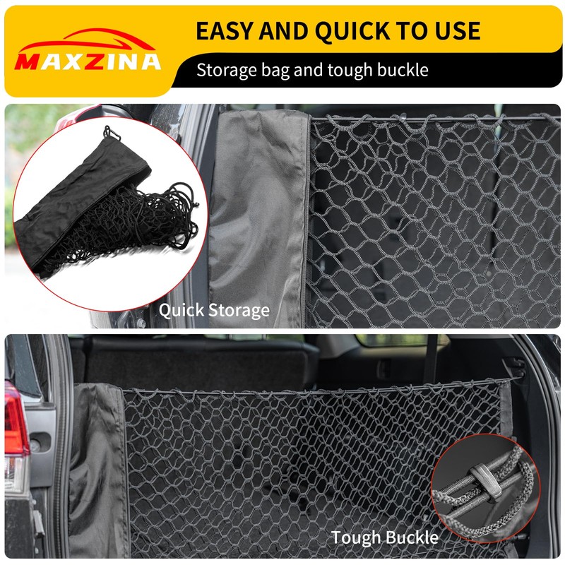 Maxzina Cargo Net Compatible with 2014-2025 2026 Toyota Highlander Truck