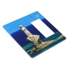 Blue Ocean Lighthouse Landscape Light Switch Cover Plates Single Blank