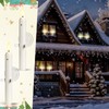 Yungyan 12 Sets Christmas Window Candles with Dusk to Dawn,