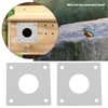 Create idea 8 Sets 32mm Nest Box Protection Plate 304
