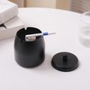 Ashtray with Lid for Cigarette, Stainless Steel Smokeless Odorless Windproof