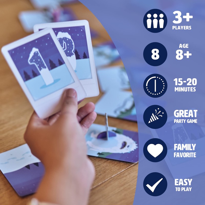 Ginger Fox - Yes, Yes Yeti Card Game, Risk-Taking Family