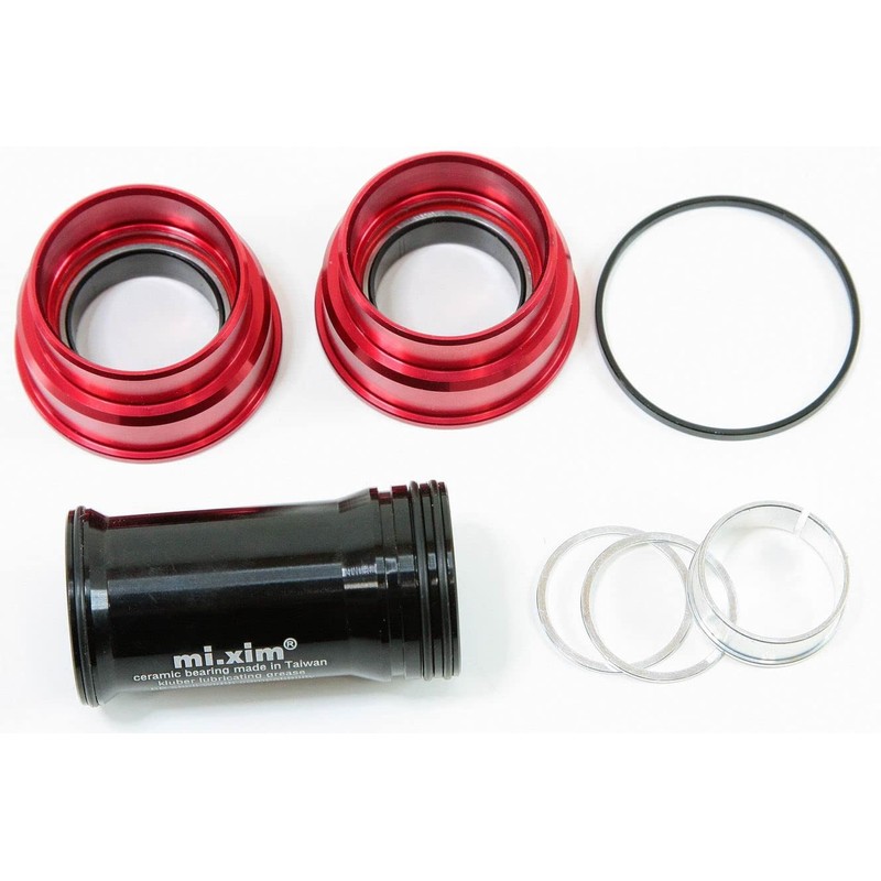 MI. XIM Ceramic Bearing Aluminum 7075 Blue Housing BB86 Adapter