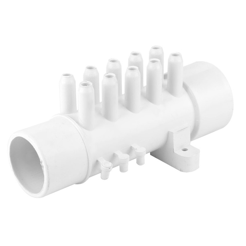 1.5in 10mm 10 Port PVC Pool Plumbing Manifold Hot Spring