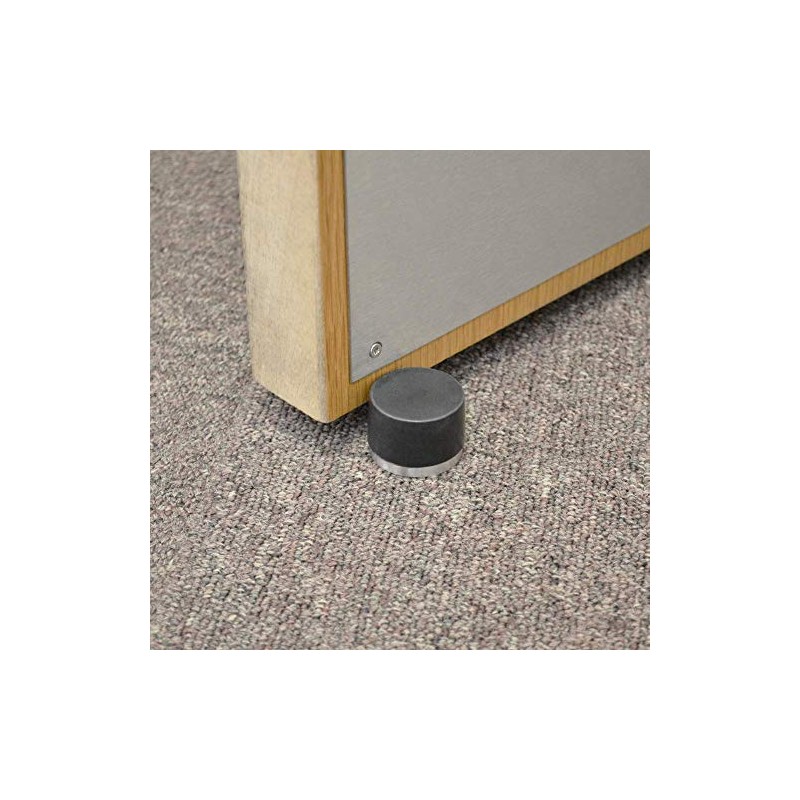ZEROplus Floor Mounted Door Stops, Concealed Screw Fixing (Satin Stainless