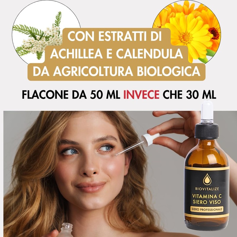 BIOVITALIZE Vitamin C Facial Serum - Brightening, Anti-Wrinkle and Spot