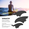 Surfboard Fins Replacement PVC Left Middle Right Surf Fins for