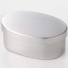 MUJI 15254620 Aluminum Lunch Box, Large, Approx. 15.9 fl oz