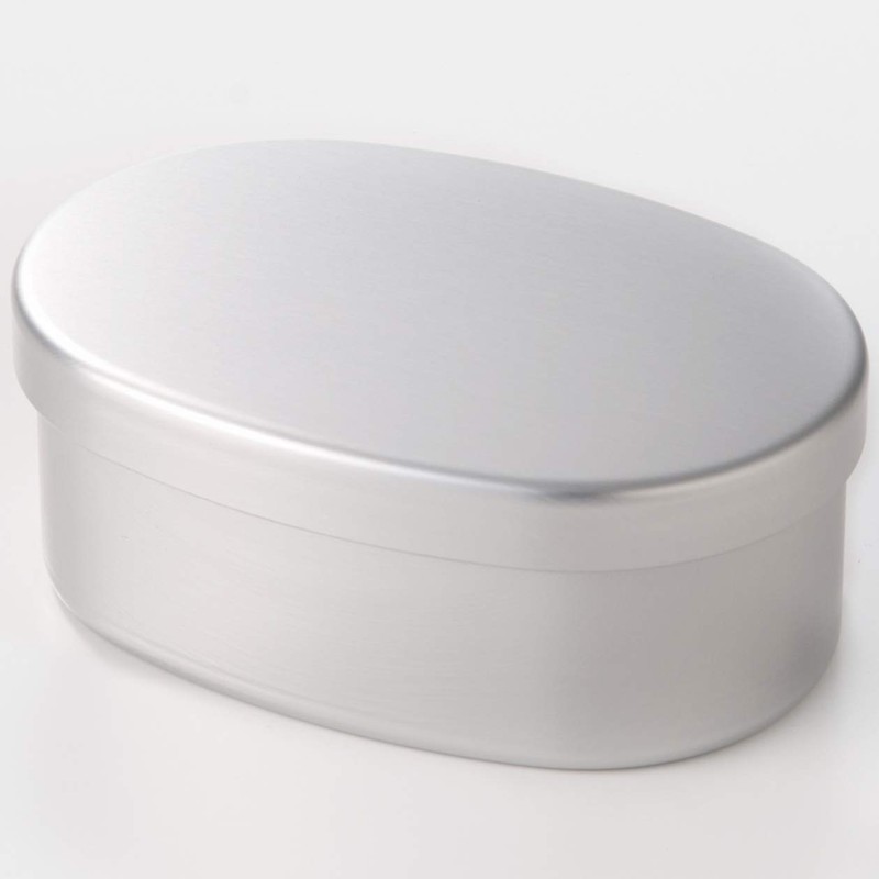 MUJI 15254620 Aluminum Lunch Box, Large, Approx. 15.9 fl oz