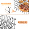 3-Tier Cooling Rack, Bakery Cooling Trays Non-Stick Cooling Rack Stainless