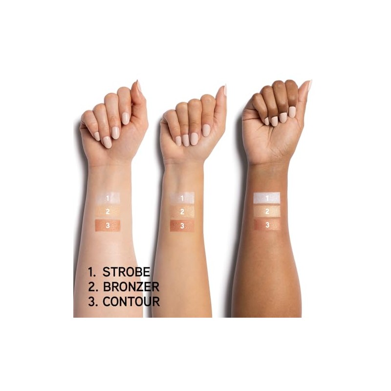 Physicians Formula Bronze Booster Highlight & Contour Palette, Shimmer Glow