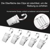 tonyg-p Pack of 25 Curtain Clips Curtains Metal Clips with