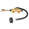 Rear Master Cylinder, 1 x Rear Brake Master Cylinder, Qiilu