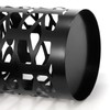 ZENFUN Umbrella Stand, Black Metal Umbrella Holder Freestanding, Cane Walk