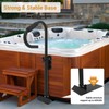 Neorexon Hot Tub Handrails, 38"-58" Adjustable Height SPA Handrail with