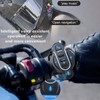 Docooler Motorcycle Handlebar Remote, Motorcycle Bicycle BT5.4 Media Button Controller,