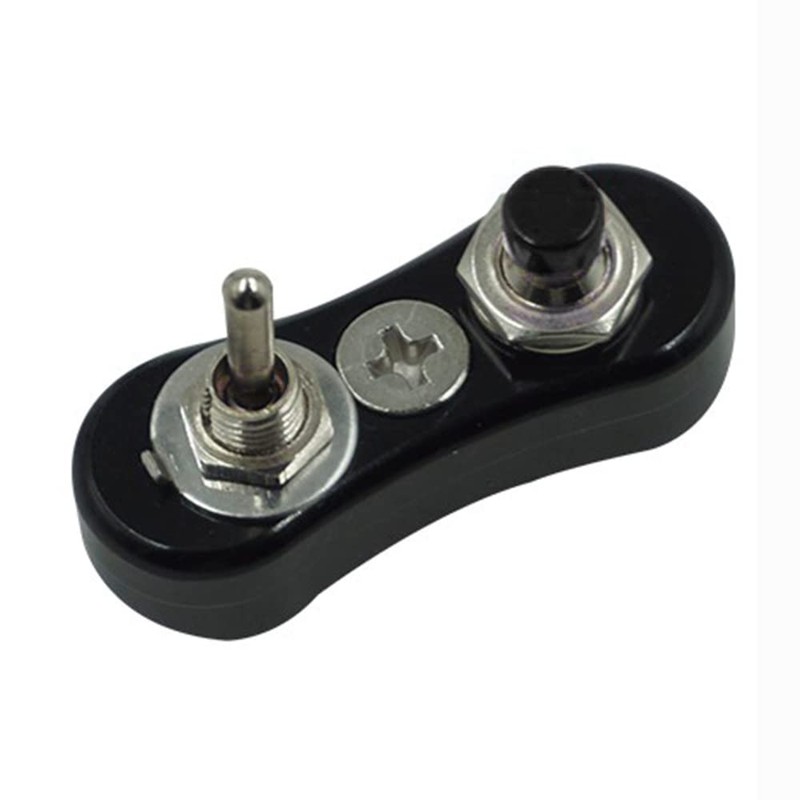 Micro Handle Switch Single Black for 0.9 inch (22.2 mm)
