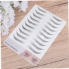 FOMIYES Create Brows in Seconds Easy-to-use Artificial Eyebrow Stickers Fibrosis