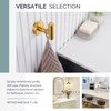 Angle Simple Bathroom Towel Hook, SUS304 Stainless Steel Bath Towel
