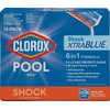 Clorox Pool&Spa 33512CLX Pool Shock XtraBlue (12 1-lb Bags), 12