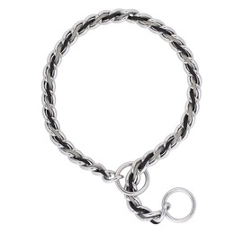 Terrain D.O.G. Laced Chain Slip Collar, 22-inch x 3.5 mm, Gray/Black