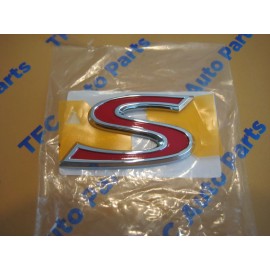 Toyota Corolla Matrix S Emblem Badge Red Sport S Rear Genuine OEM Toyota