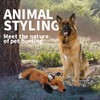 ALL FOR PAWS Fox Dog Toy with Squeaker, 10-inch/ 25