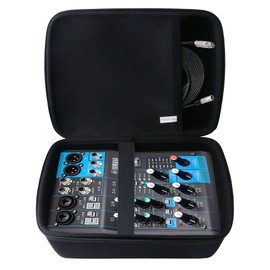 Yamaha 3 Channel AG03 Web Casting Mixer Protective Carrying Case Storage Case -waiyu JP, Black