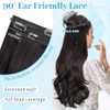 Extensiones de Cabello Natural Ondulado, Extensión de Liga