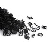 Plastic Letters for Letter Board Only, 394 Pieces Black, 0.75Ó