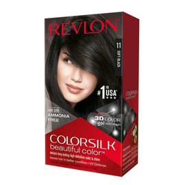 Revlon ColorSilk Beautiful Color, Soft Black [11] 1 ea (Pack of 6)