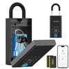 Foxlock Smart Key Lock Box, Fingerprint Wall Mounted Key Lock