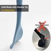 Upgrade Silicone Spatula Spoon Set,VOVOLY Heat Resistant Rubber Spoonula, Seamless